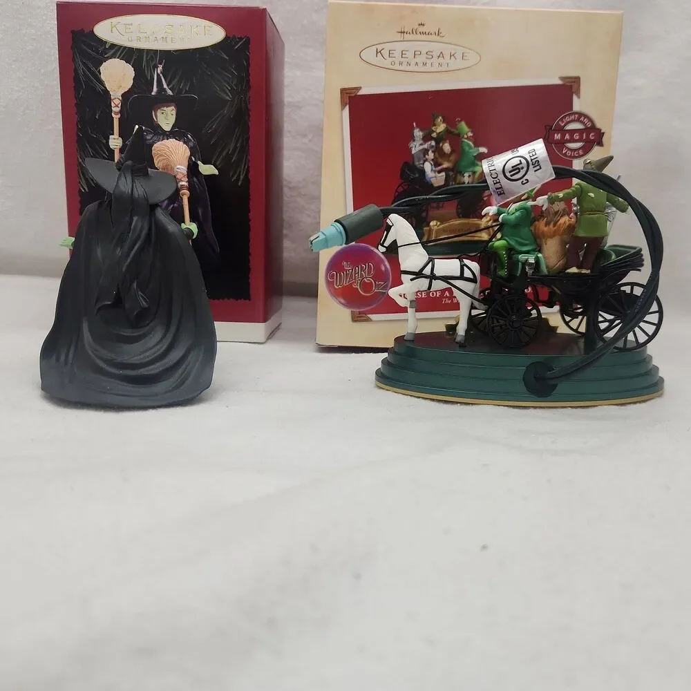 Ornaments Hallmark Keepsake WIZARD OF OZ Set Of 10 90s-00s List Below New Open